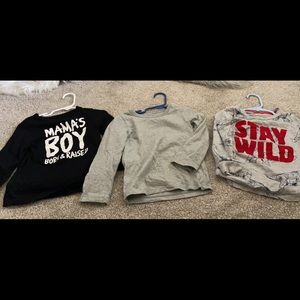 Toddler boy shirts size 2T